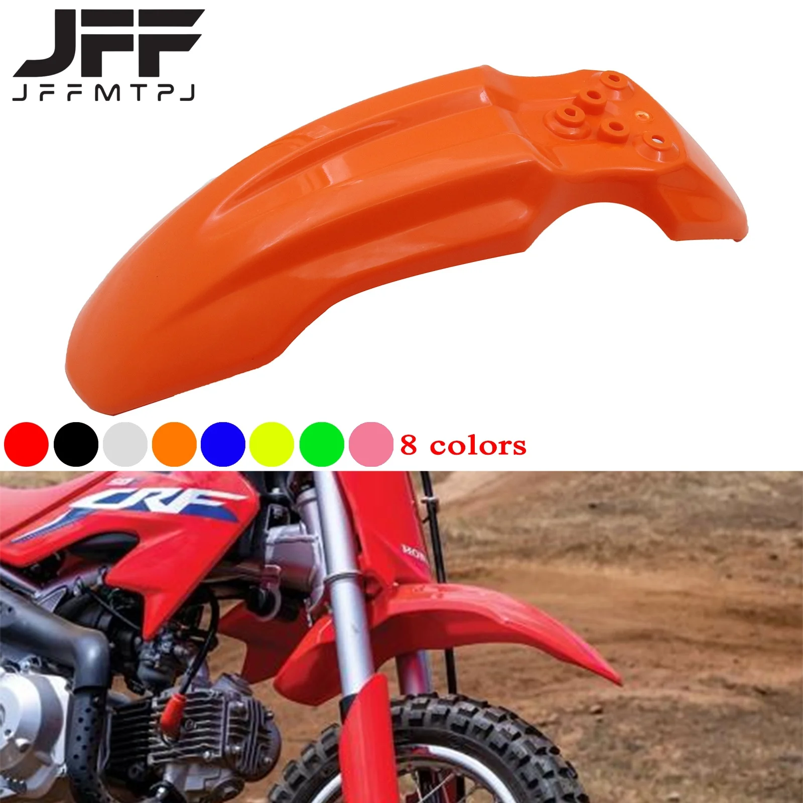 Mini Motorcycle Front Fender For Honda CRF50 XR50 CRF XR 50 2000-2013 2014 2015 2016 2017 2018 2019 2020 2021 2022 Universal