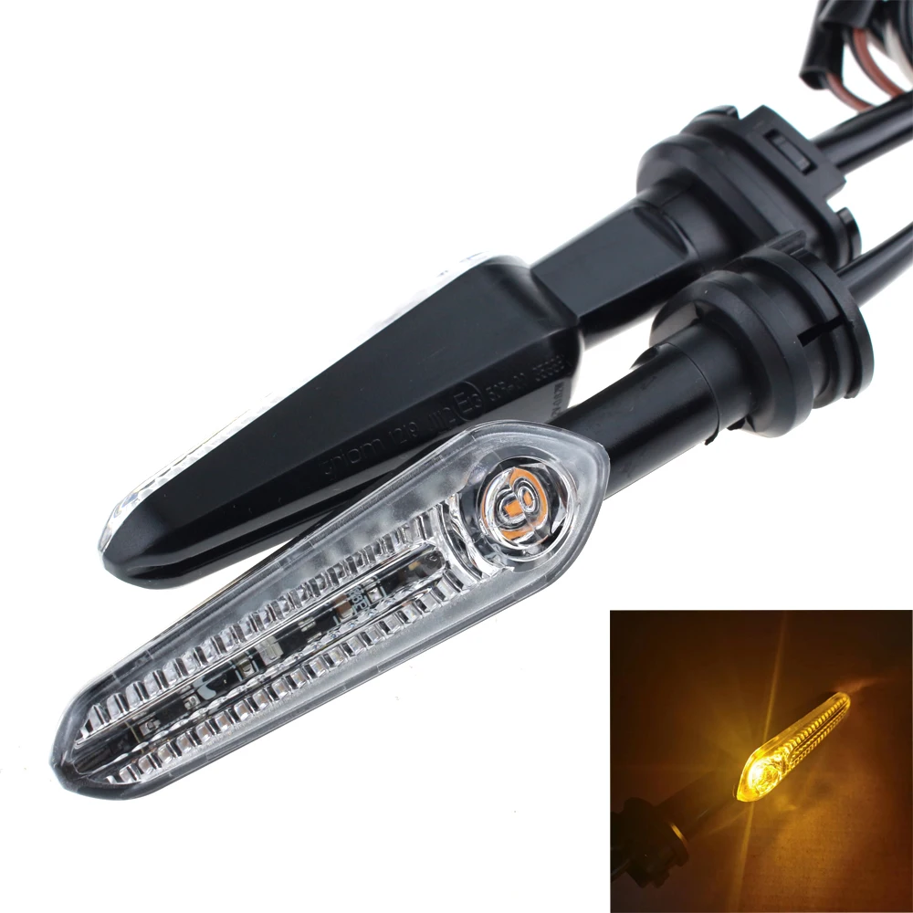 LED Turn Signals Indicator Light For YAMAHA FZ8 FZ6 N S R FZ1 Fazer XJ6 Diversion/F XJ6N TDM 900 Motorcycle Accessories Blinker