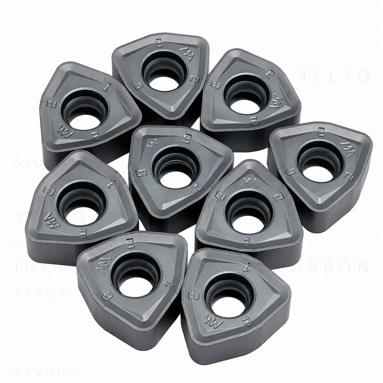 WNMX09T316ZNN-MM PC9030 Face Milling Cutter Fast Feed Milling Inserts Indexable CNC Carbide Insert WNMX 09T316 PC5300