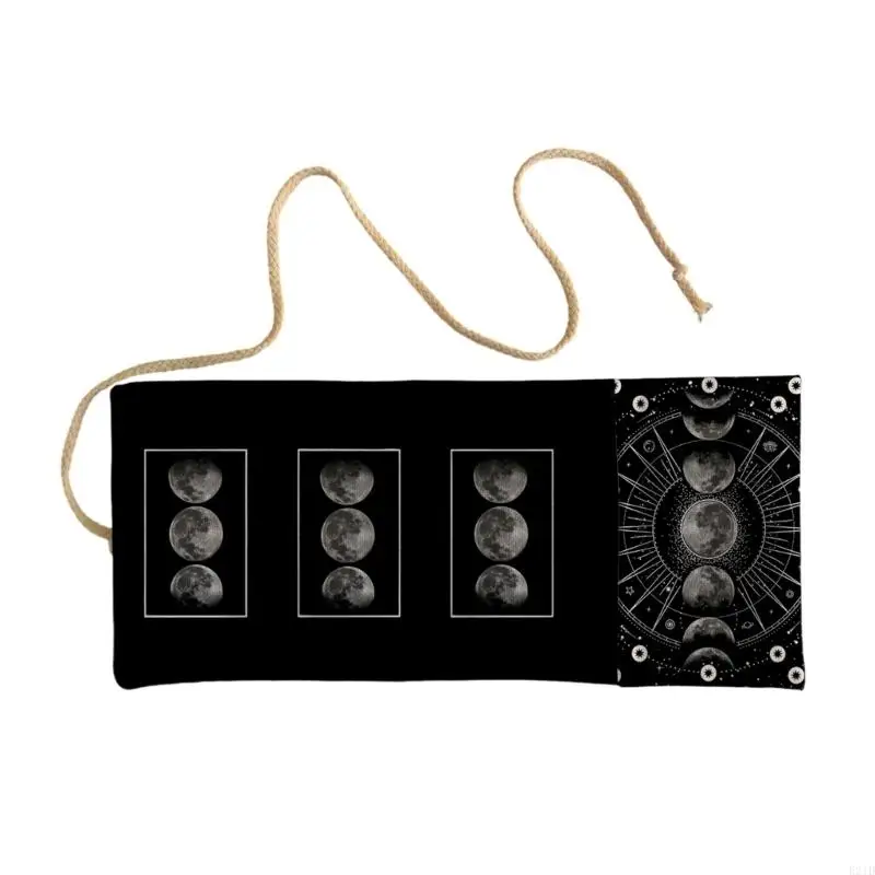   Multipurpose Divination Pouches With Colorfast Pattern Light weight Easy Clean Foldable For Spiritual Accessory
