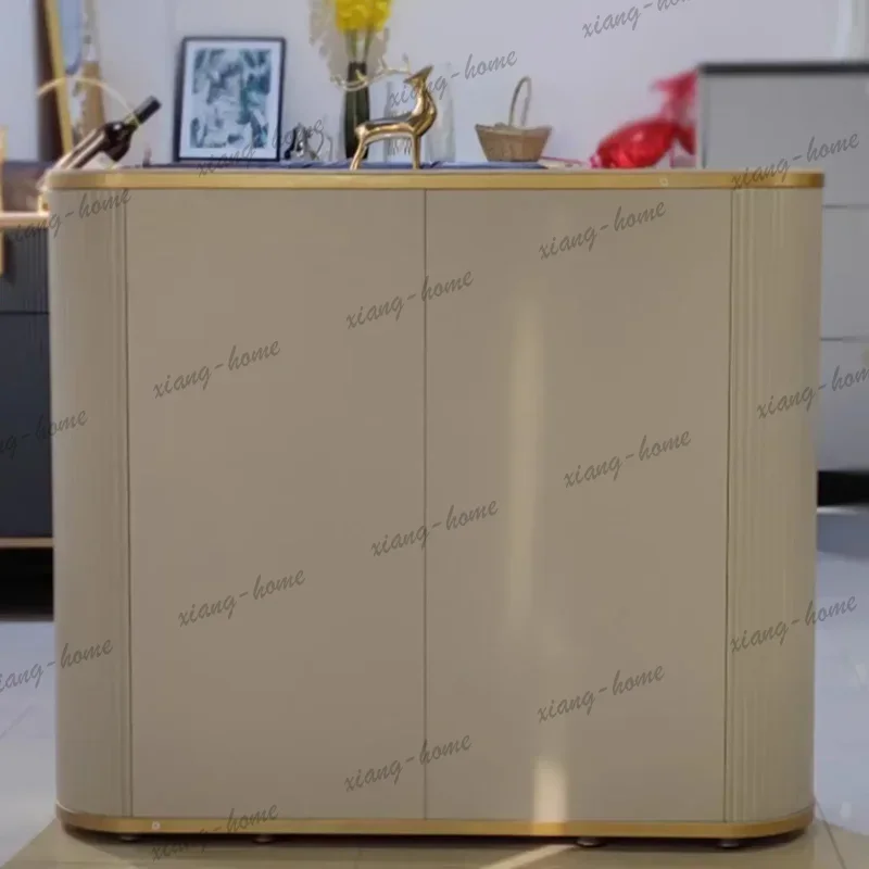 Bookcase Mobile Living Room Cabinets Librero Storage Organizer Display Luxury Cabinets