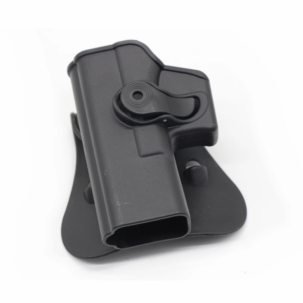 Left Hand Glock 17 19 Gun Holster 360 Degree Rotaion Pistol Gun Case for G17 22 23