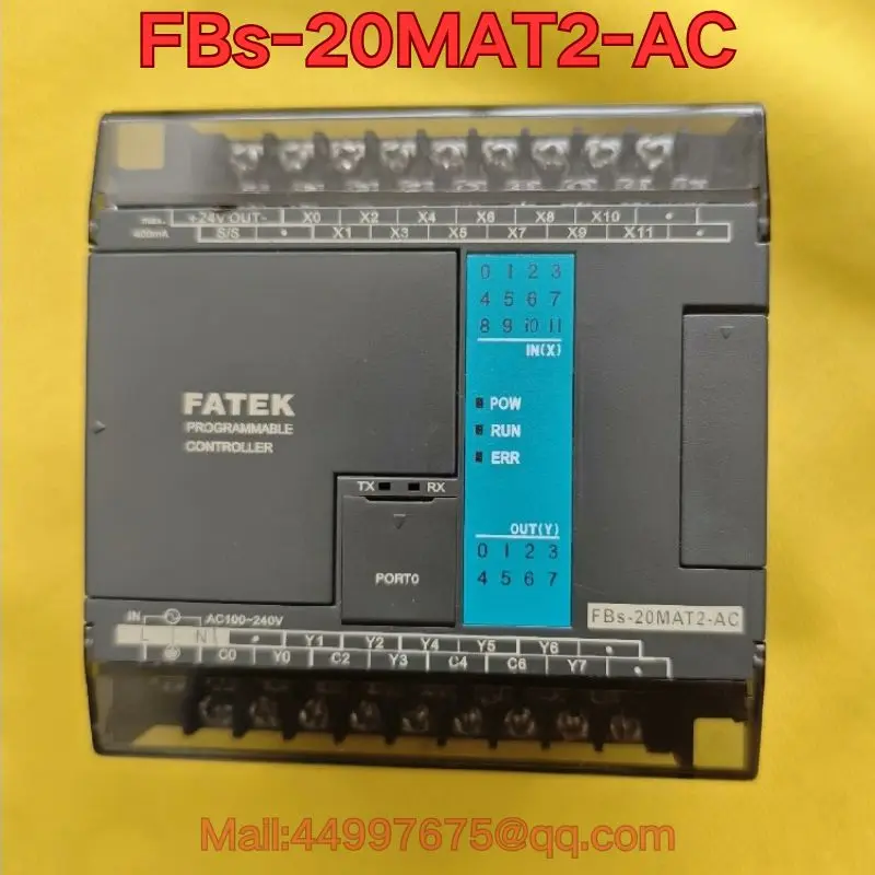 

New FBs-20MAT2-AC PLC controller