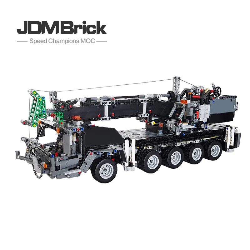 MOC-40985Children's Puzzle Combination Small Particle Building Block Engineering Vehicle Series Car Model Brick Toy Boy Gift Set