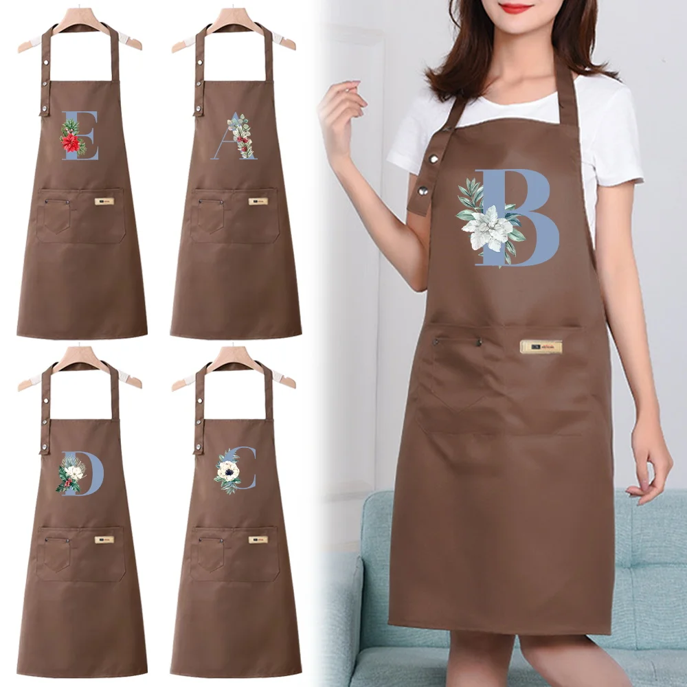 

Kitchen Apron with Adjustable Shoulder Straps Enlarged Practical Pocket Suitable for Both Men Women Essential for Home Cooking