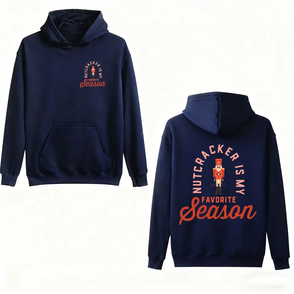 Coquette mignon casse-noisette noël dessin animé sweat à capuche mignon cadeau de vacances femmes col rond Festival cadeau le théâtre vivant