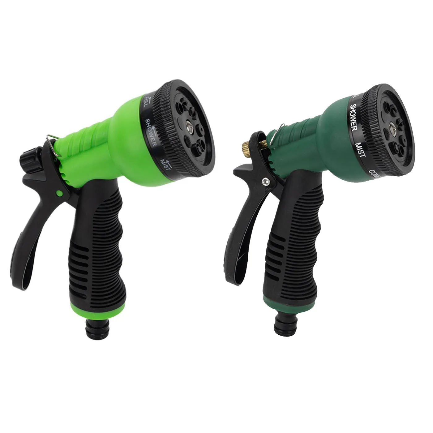 Garden Hose Nozzle Spray Yard Lawn Watering 8 Spray Patterns Multi-Function Car Washing High Pressure Hand-Held Nozzle Sprayer