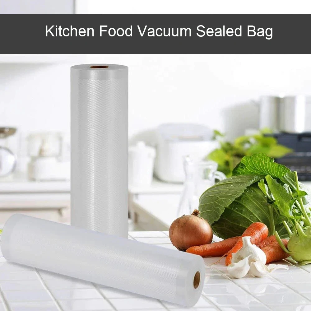 Vacuum Bags for Food Vacuum Sealer Food Fresh Long Keeping 12+15+20+25+28cm*500cm Rolls/Lot bags for vacuum packer