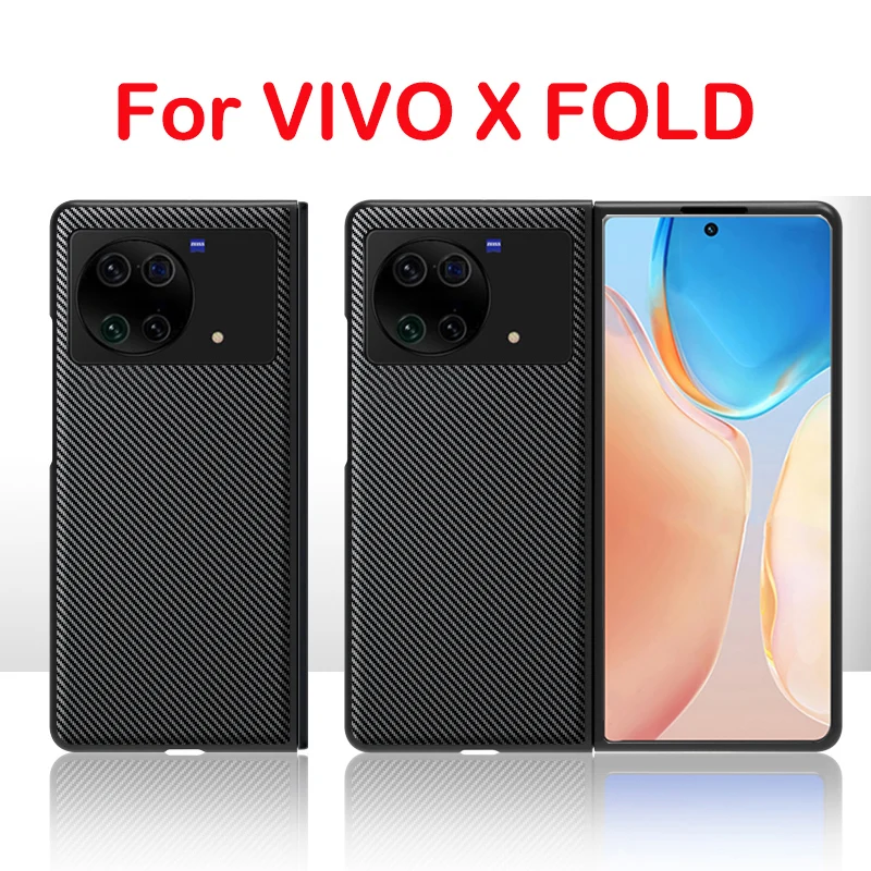 Luxury Leather Phone case for VIVO X FOLD All-Inclusive Protective Case Upper and Lower Cover