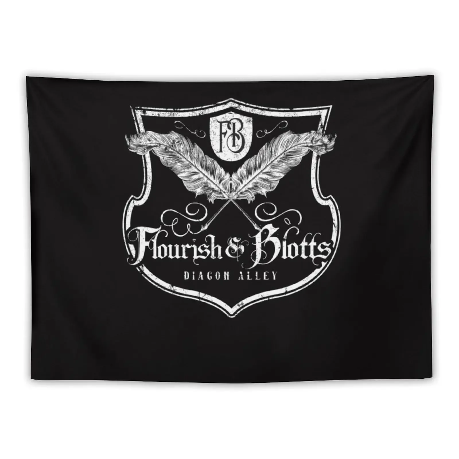 Flourish and Blotts Tapestry Wall Hangings Decoration On The Wall House Decoration Tapestry