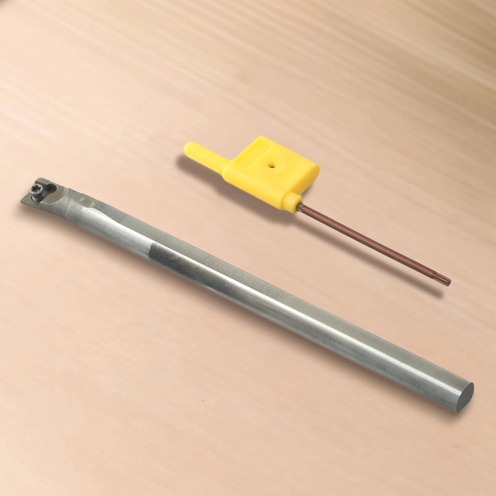 Solid Carbide C08K SCLCR06 Tool Holder Designed for Use with CCMT0602 Blades High Performance and Stability at 125mm Length