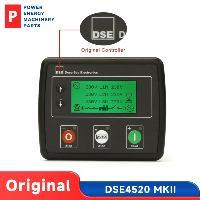 DSE4520 MKII Deep Sea AMF Diesel Generator Controlle Original Auto Mains Failure DSE4520MKII replace DSE402 MKII for high specs