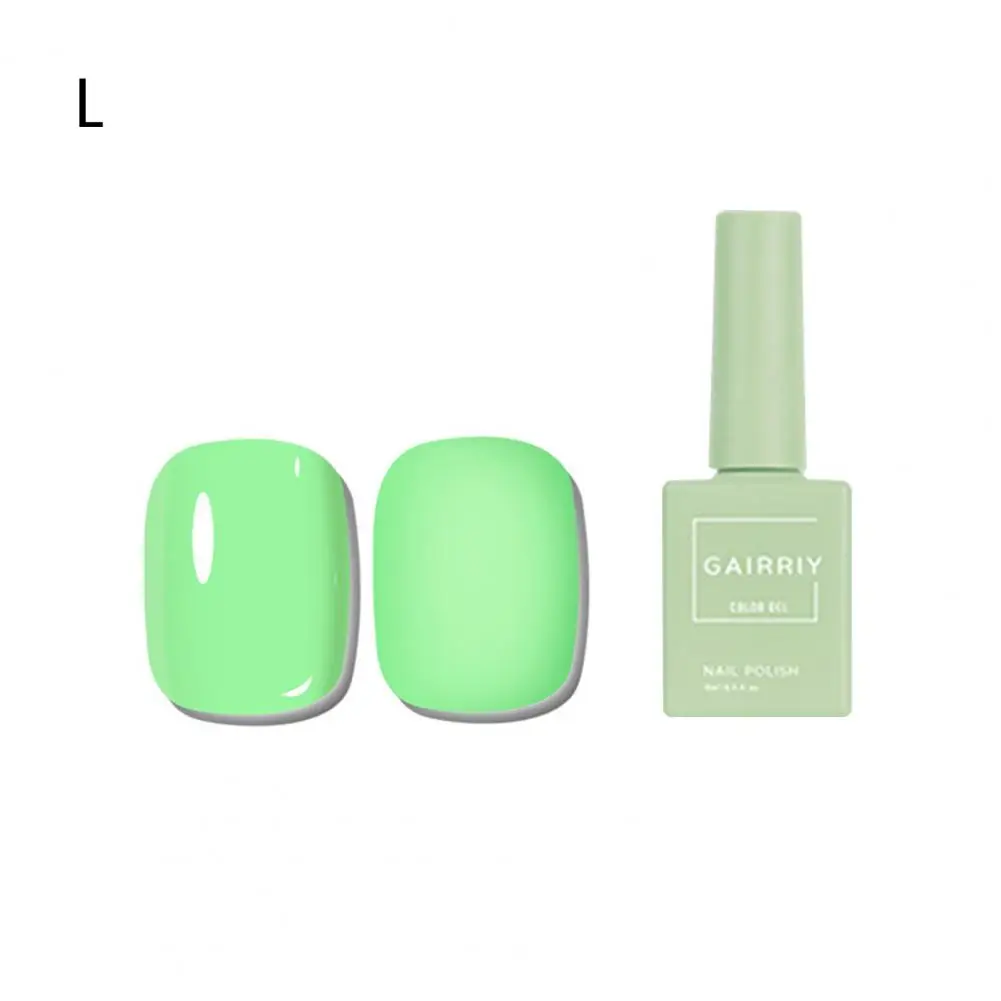 Uv Lamp Curing Gel Long Lasting Gel Nail Polish for Women Rich Color Texture Quick Drying Uv Lamp Curing Manicure Polish for Diy