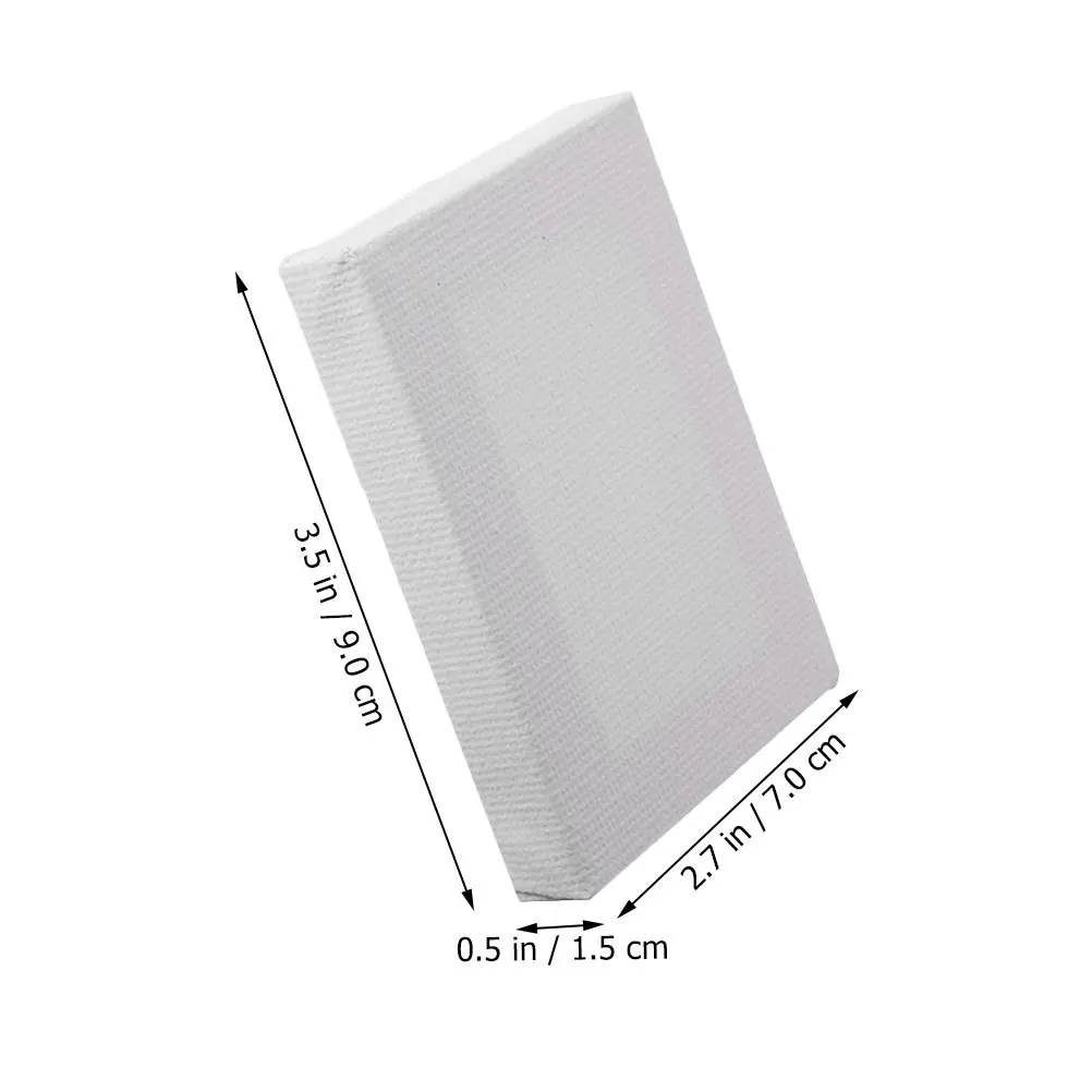 5 قطعة إطارات اللوحة الزيتية الصغيرة لوحات الرسم الخشبية الإبداعية Diy بها بنفسك الفن لوحات قماش فارغة مربع لوازم الرسم الفنان #3