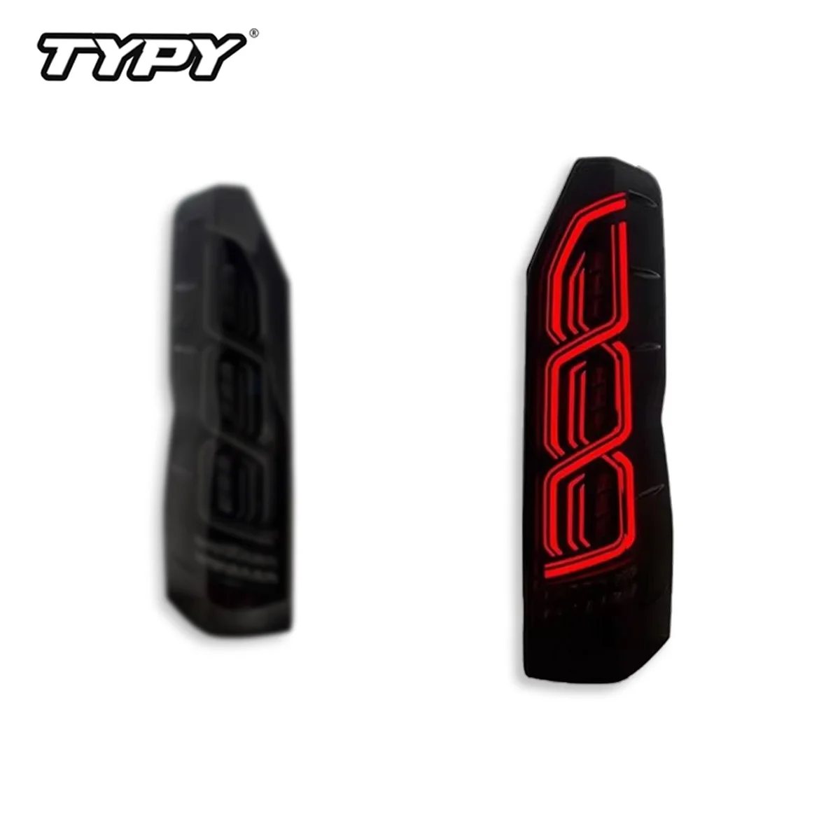 

TYPY New LED Tail Lamp Upgrade Modified For Toyota Hiace 2019-2025 Taillight Dynamic Signal Tail Lamp Auto Accessories