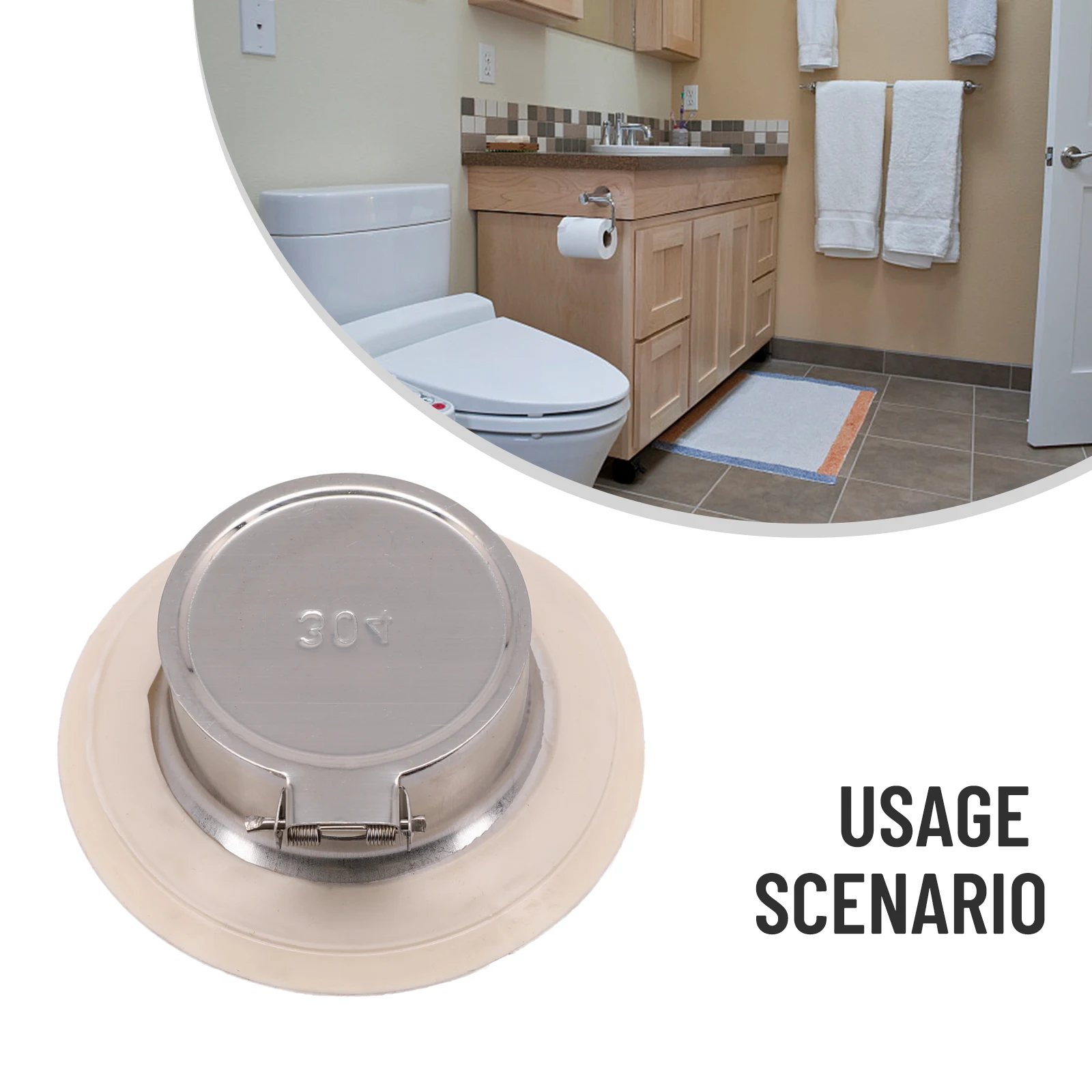 Replaceable Brand New Durable High Quality Material Squatting Pan Good Resillience Long Service Life Stainless Steel