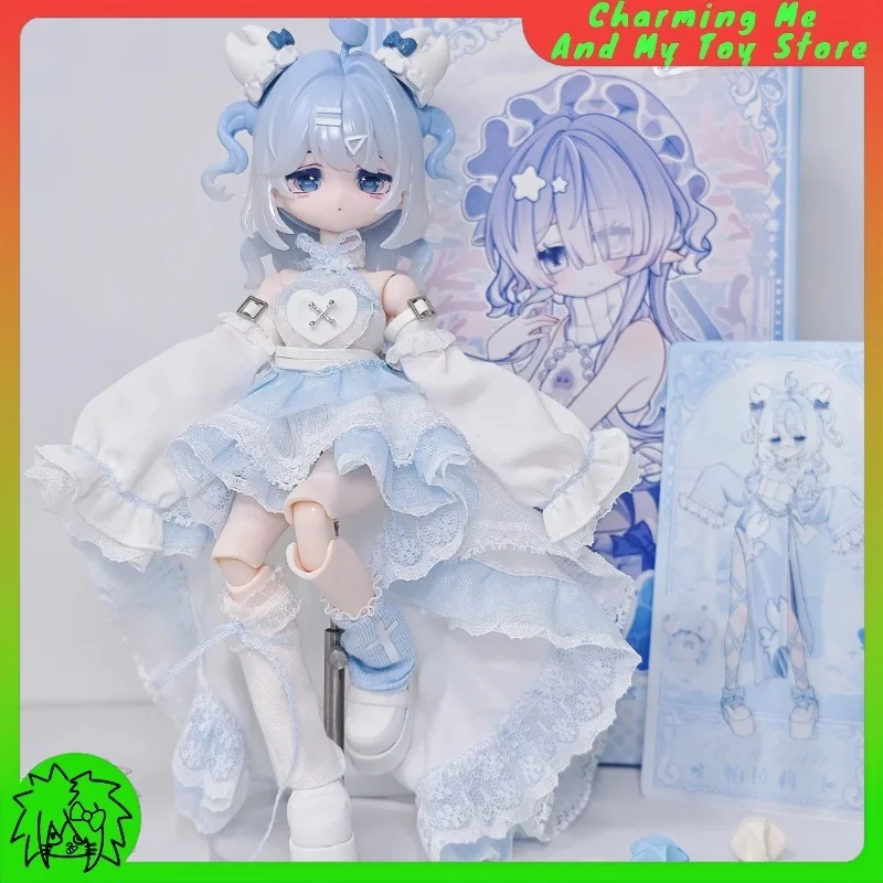 

Pre Order Ocean Gem Series 1/8 Articulated Dolls Dress Up Bjd Blind Box Figure Ornaments Trendy Mystery Box Birthday Presents