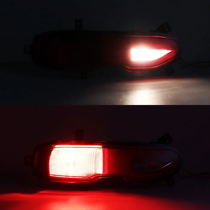 For Changan Oshan X7 Plus Rear Bumper Fog Light Reflector Stop Light Rear Fog Light Warning Brake Lamp Signal Lamp Auto Parts