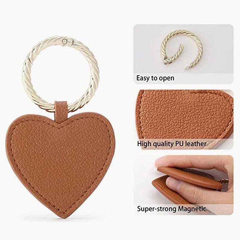 1Pcs Magnetic Hat Clip PU Leather Travel Sun Hat Holder for Handbag Backpack Luggage Hat Keeper Buckle Travel Bag Accessories - Image 6