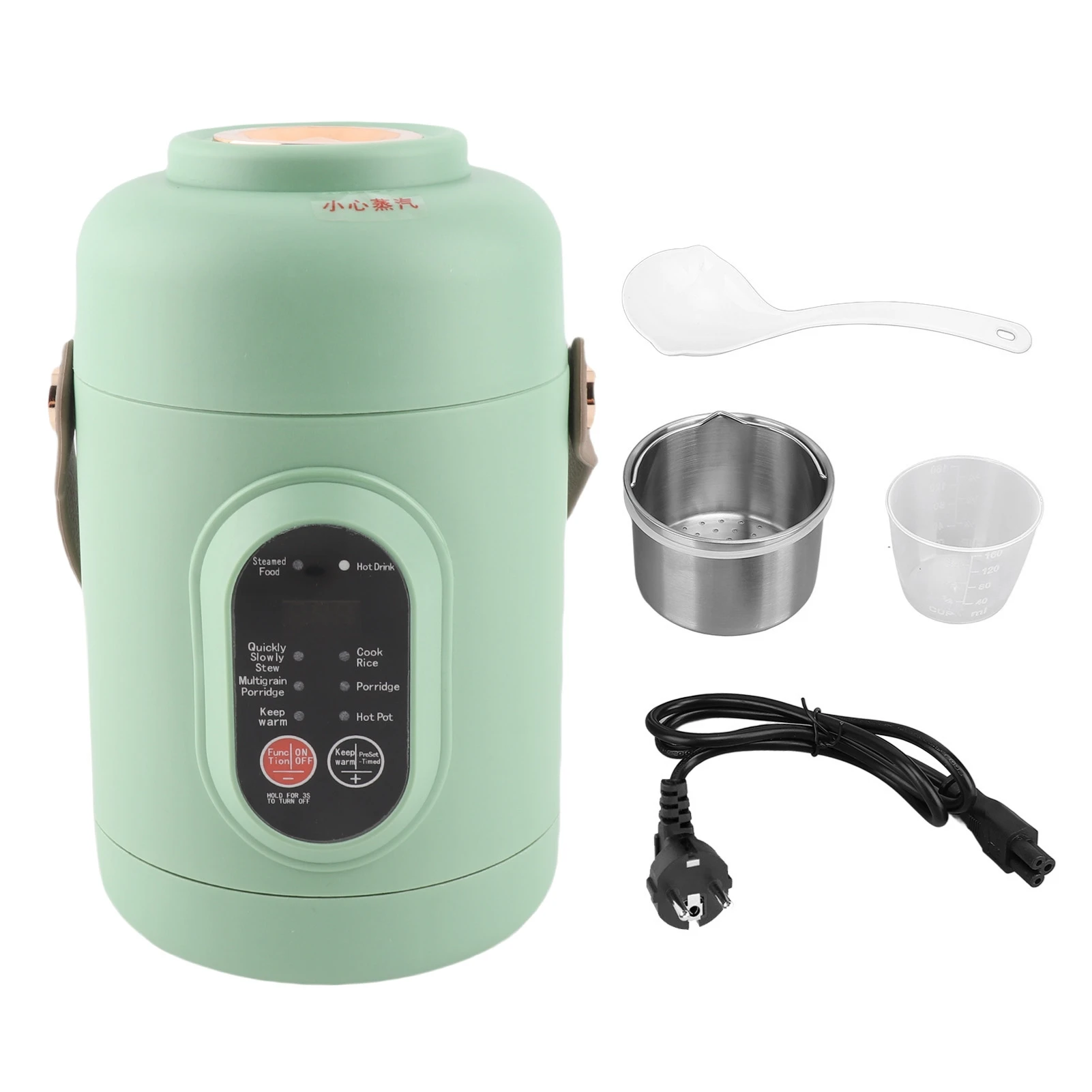 Portable Electric Pot Multifunctional Compact Hot Water Boiler Heater for Travel