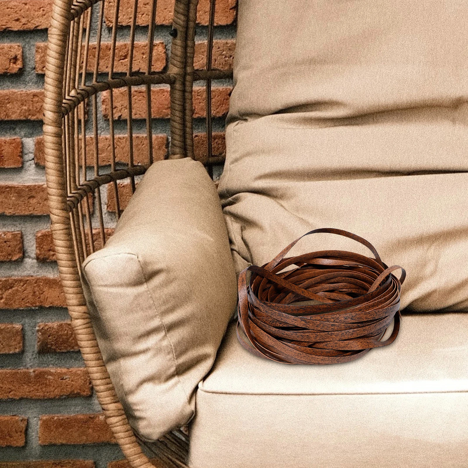 Rattan Strips Wicker Repair Kit Furniture Accessories Plastic Weaving Material Rattan Chair Repairing Basket Supplies