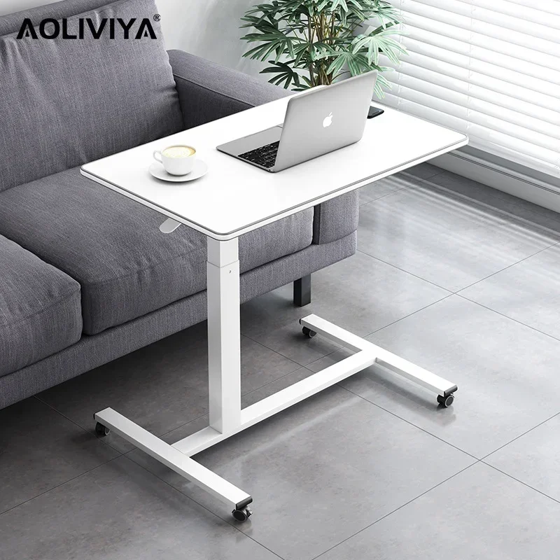 Removable Bedside  Laptop Table Lift Small  Folding Sofa Side Table Office Computer Table