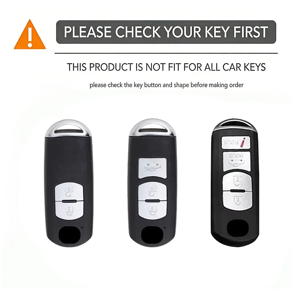 Silicone Remote Key Cover Case For MAZDA CX-5 CX-3 2 3 5 6 CX-7 CX-9 Demio Speed Miata MX5 Case 2 3 4 Button 2018 2019 2020 2021
