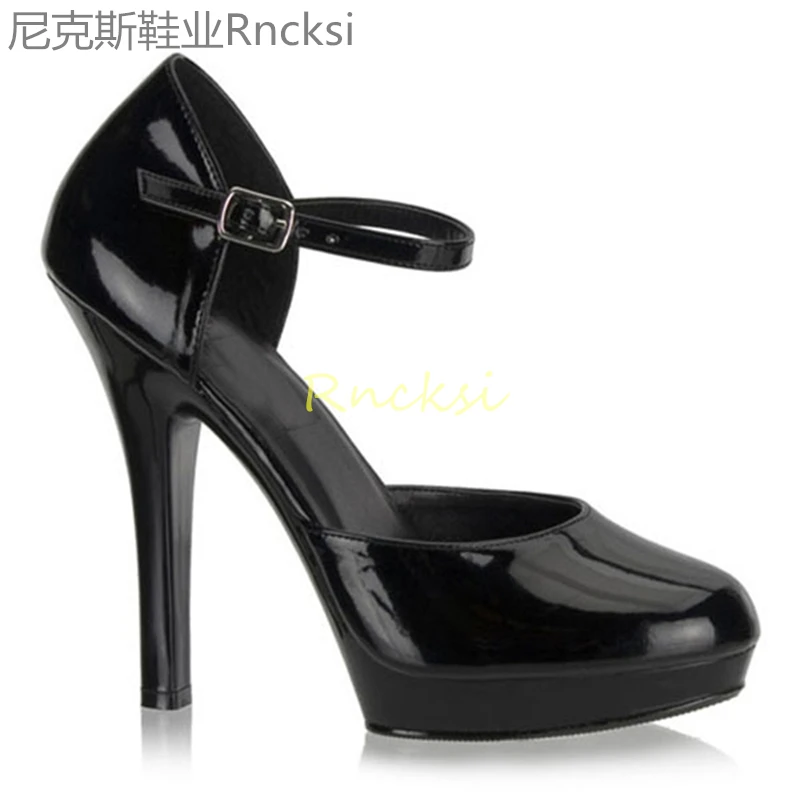 13cm Sandals for women's summer fashion wear new shallow low-cut Joker high-heeled sexy stilettos and super high-heeled shoes.