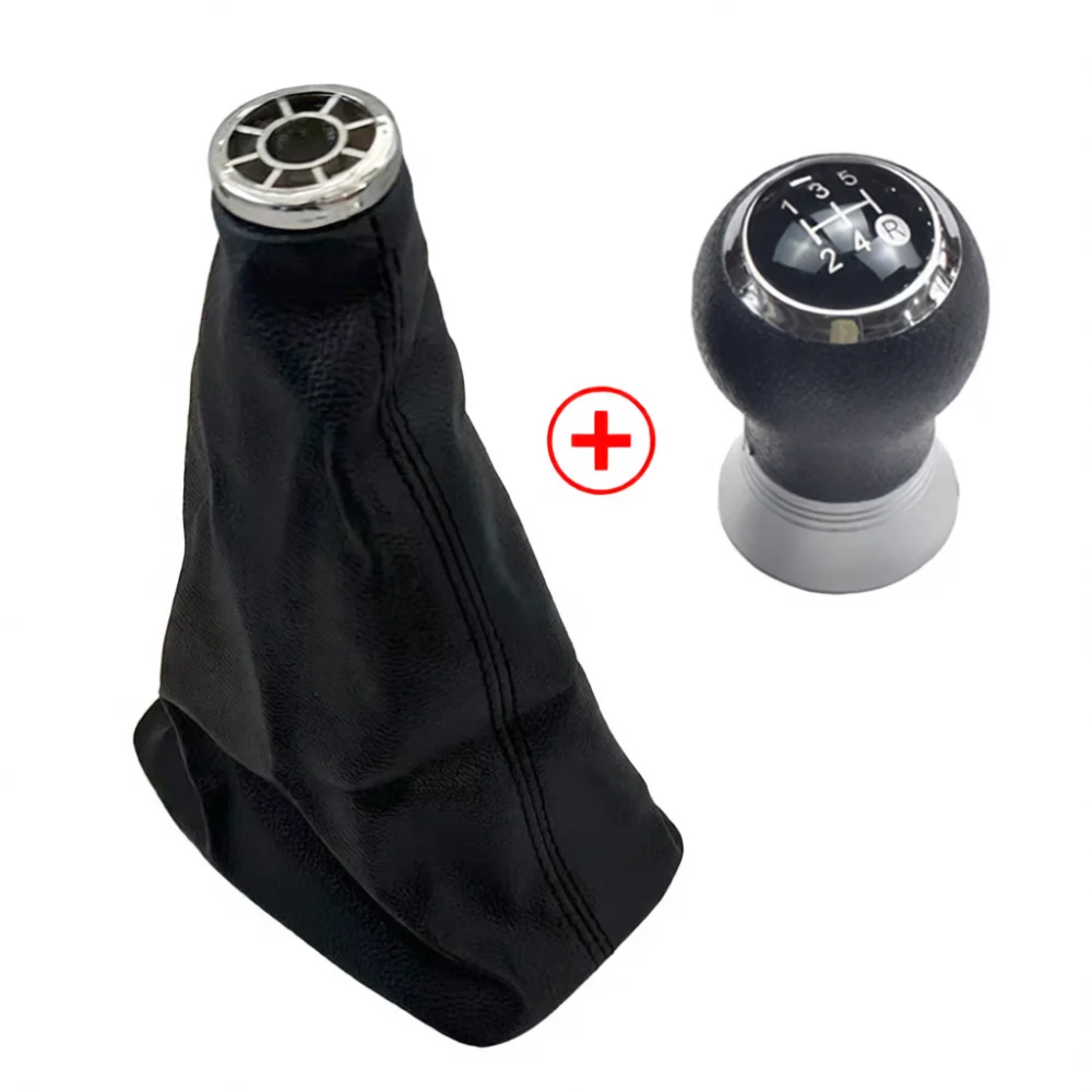 Manual Transmission Gear Shift Knob Gaiter Set For Toyota Corolla E120 E130 2001 2007 Vehicle Dustproof Protective Case