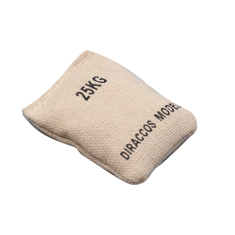 Model Set of 6pcs 1/16 Sand Bags Decoration Spare Parts Model for Heng Long rc tanks Action Figure Man Model  Sand Table Models