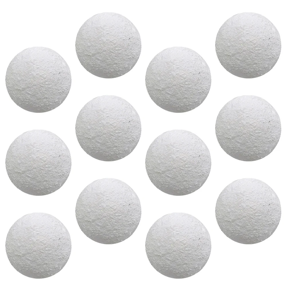 

12pcs Christmas Ball Decor Mini Craft White Balls For Diy Art Party Decoration Tree Xmas Ornament Supply 2024