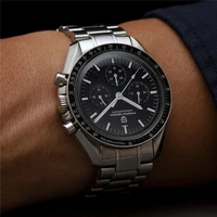 PAGANI DESIGN-Reloj de pulsera de cuarzo para Hombre, cronógrafo automático con fecha y velocidad, marca superior de lujo, gran maestro