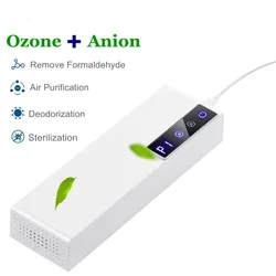 Générateur d'Ozone Désinfecteur Purificateur d'Air, Purification des Fruits, 110V/220V, Accessoire de relevés d'Eau, Ionizateur d'Ologging