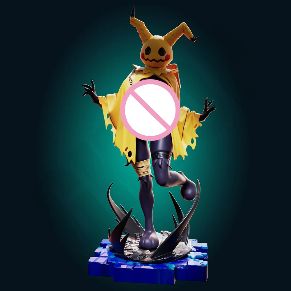 1:24 فوتا ضابط رو شبح ماوس NSFW ثلاثية الأبعاد طباعة الراتنج مجموعات الالعاب Gk غير مصبوغ تمثال لتقوم بها بنفسك المفكك تمثال أرقام نموذج اللعب