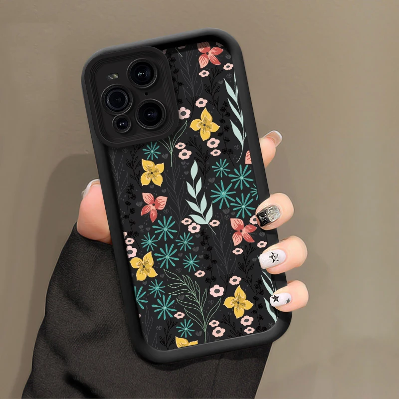 Bloemenprint Telefoonhoesje Voor Motorola Moto Edge 40 Neo 50 60 Fusion G86 G56 G85 G84 E13 E14 E40 TPU Schokbestendig Matte Soft Cover