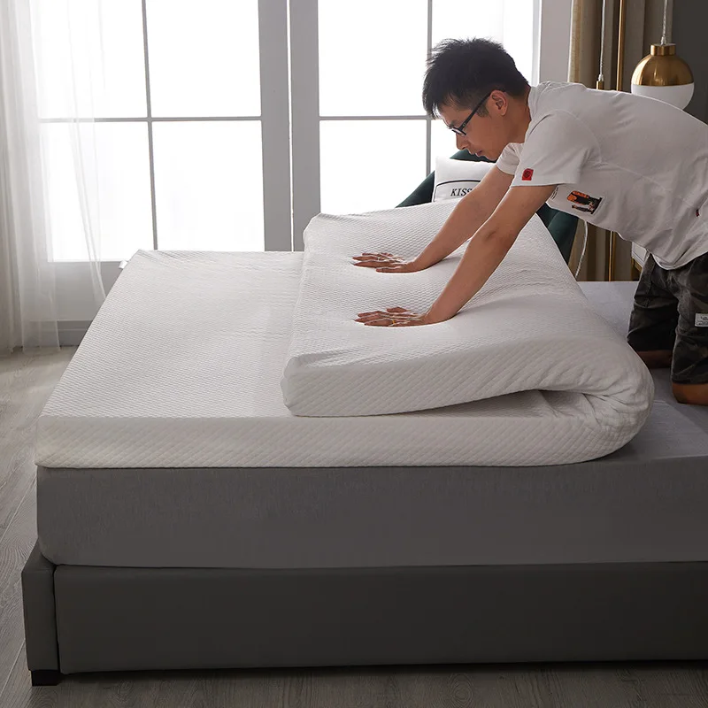 Minimalist New Thailand latex mattress cushion folding tatami mattress dormitory hotel natural latex mattress