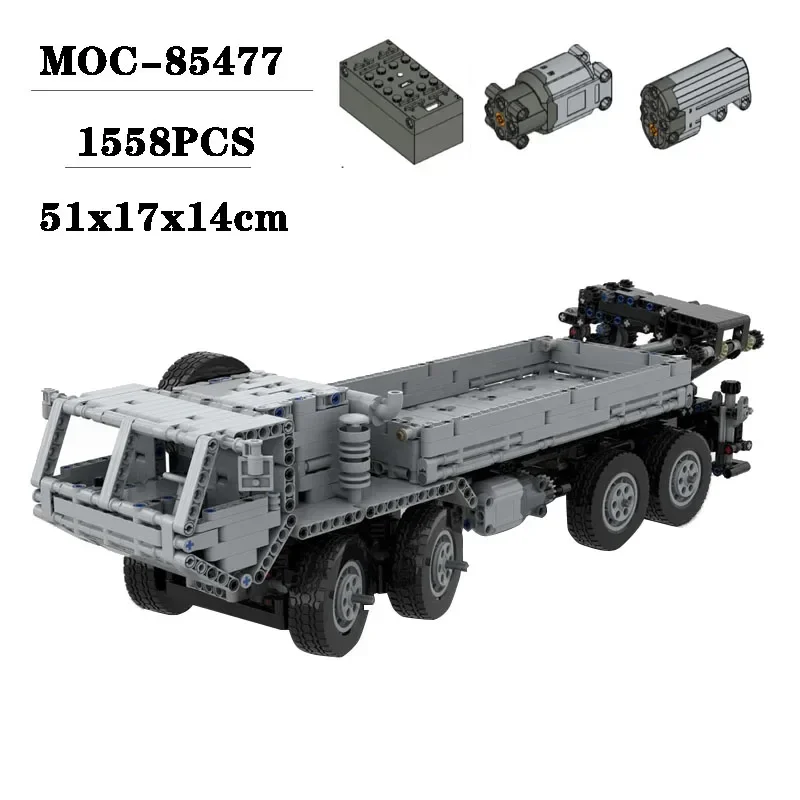 

New MOC-85477 Heavy Extended Range Mobile Tactical Truck Adult and Children's Toy Gifts Birthday and Christmas Toy Decorations