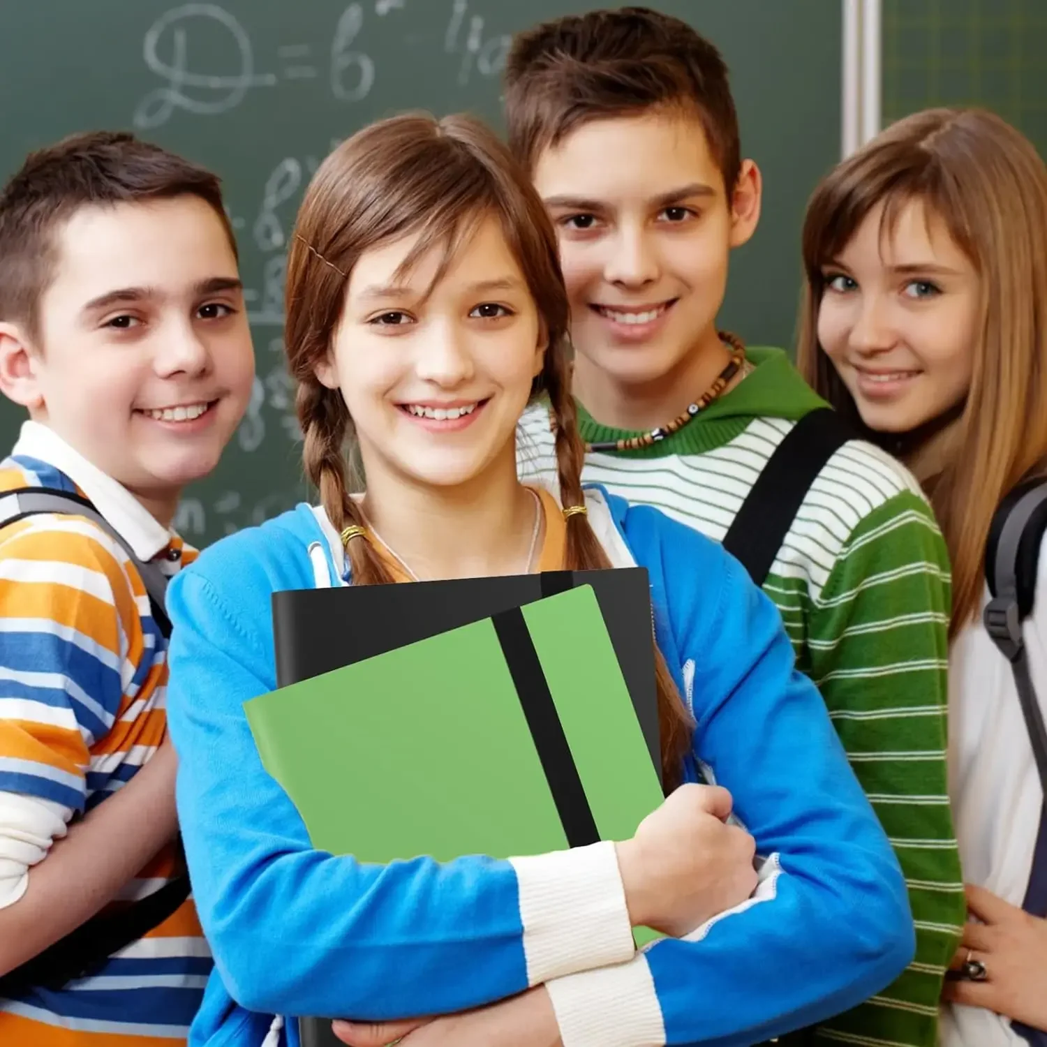 مجلد ألبوم بطاقات التداول 9 جيوب - مجلد جيب تحميل جانبي 360 لبطاقات الألعاب والبطاقات الرياضية #5