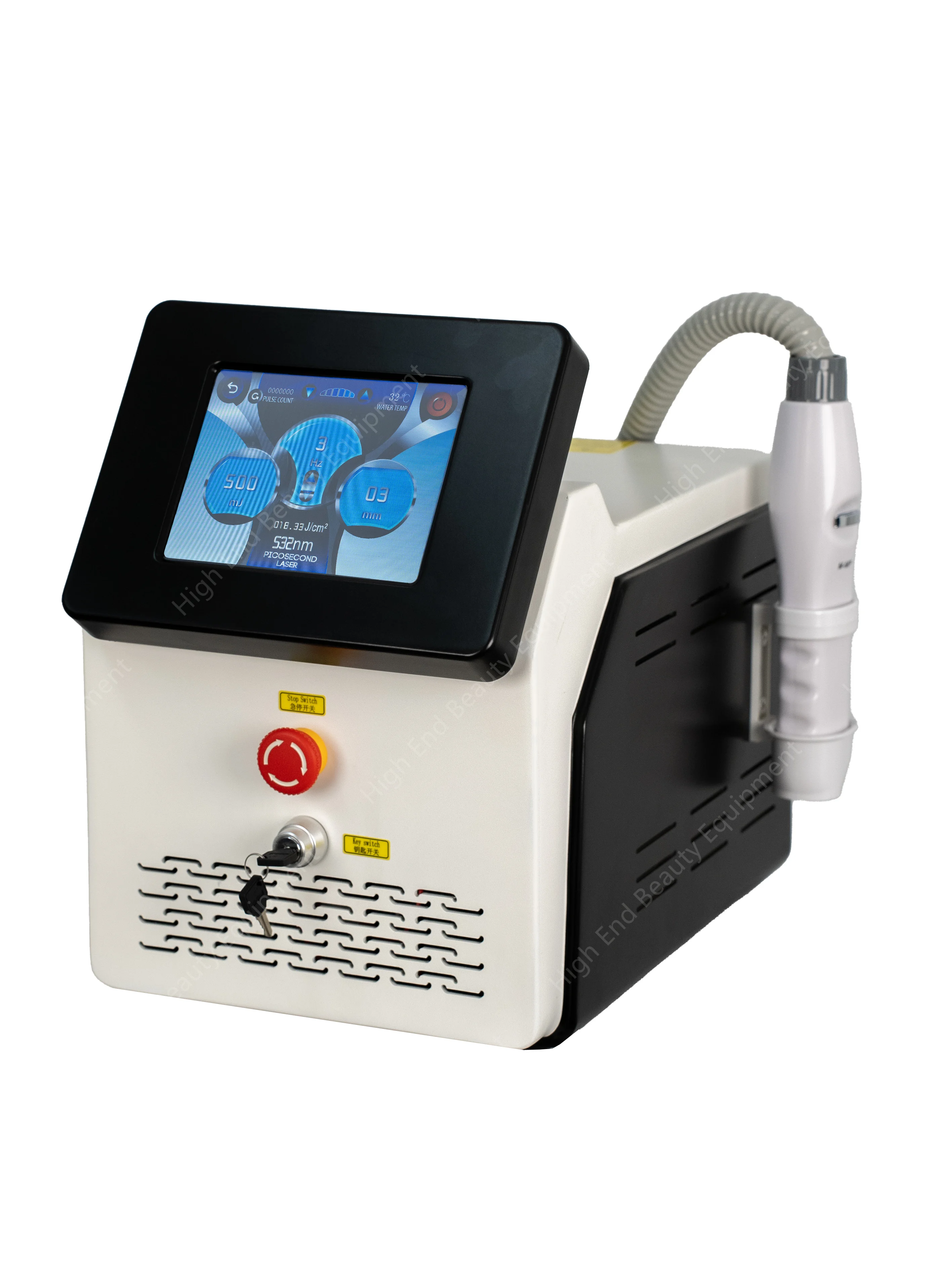 آلة إزالة الليزر المحمولة 808Nm الجليد غير مؤلم جميع أنواع الجلد ليزر ديود 808 آلة إزالة الشعر