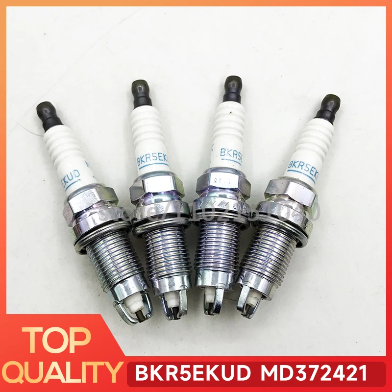 4 шт./партия, Свеча зажигания BKR5EKUD 6508 для MITSUBISHI VKA16 MD375642 MD362902 MD366819