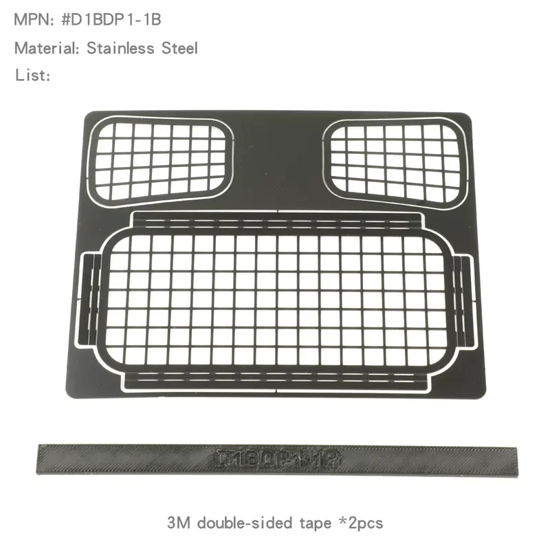 

Rc dream Window Guard Meshes For Rc Pickup Tail Window Fit Rd110 Rd90 2 Door 4 Door Rc Car Body Upgrade Accessories
