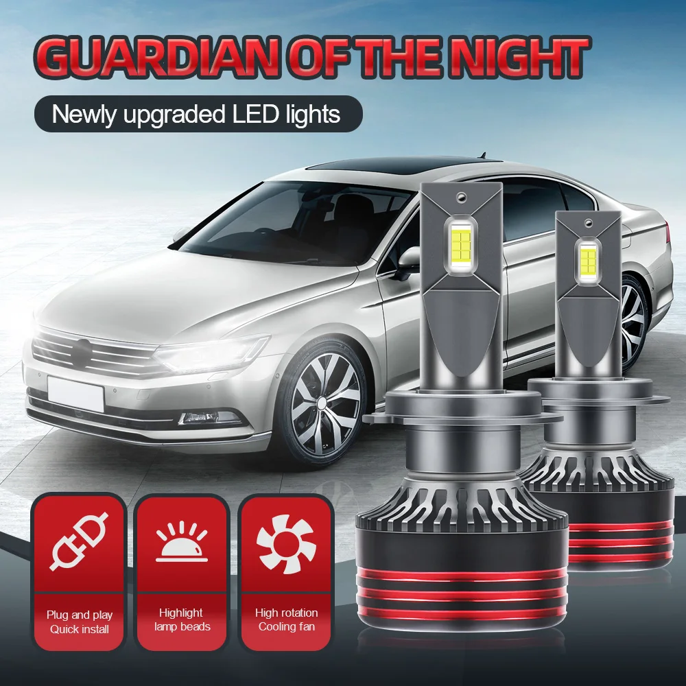 Led H7 Car Headligh…