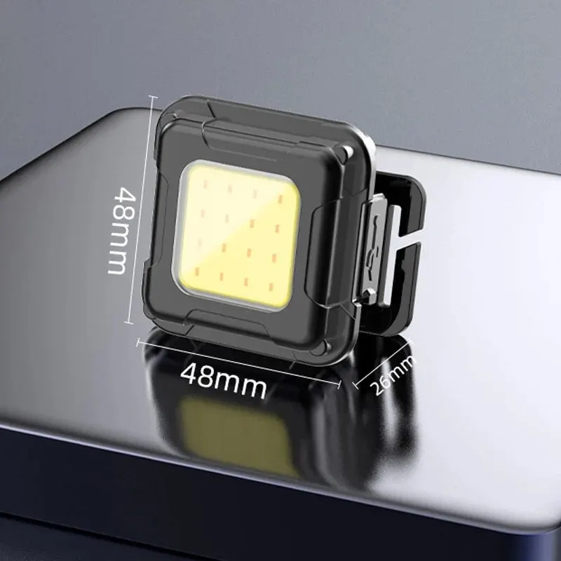 كشافات أمامية جديدة قابلة لإعادة الشحن مقاومة للماء وخفيفة للغاية 5 وات COB LED شعلة رأس صغيرة خارجية #6