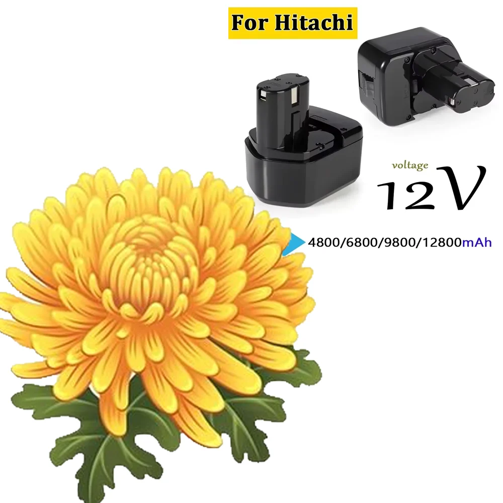 EB1214S 12V batteries rechargeable NI-CD For Hitachi 12V tools EB1220BL EB1212S EB1214S WR12DMR CD4D DH15DV C5D