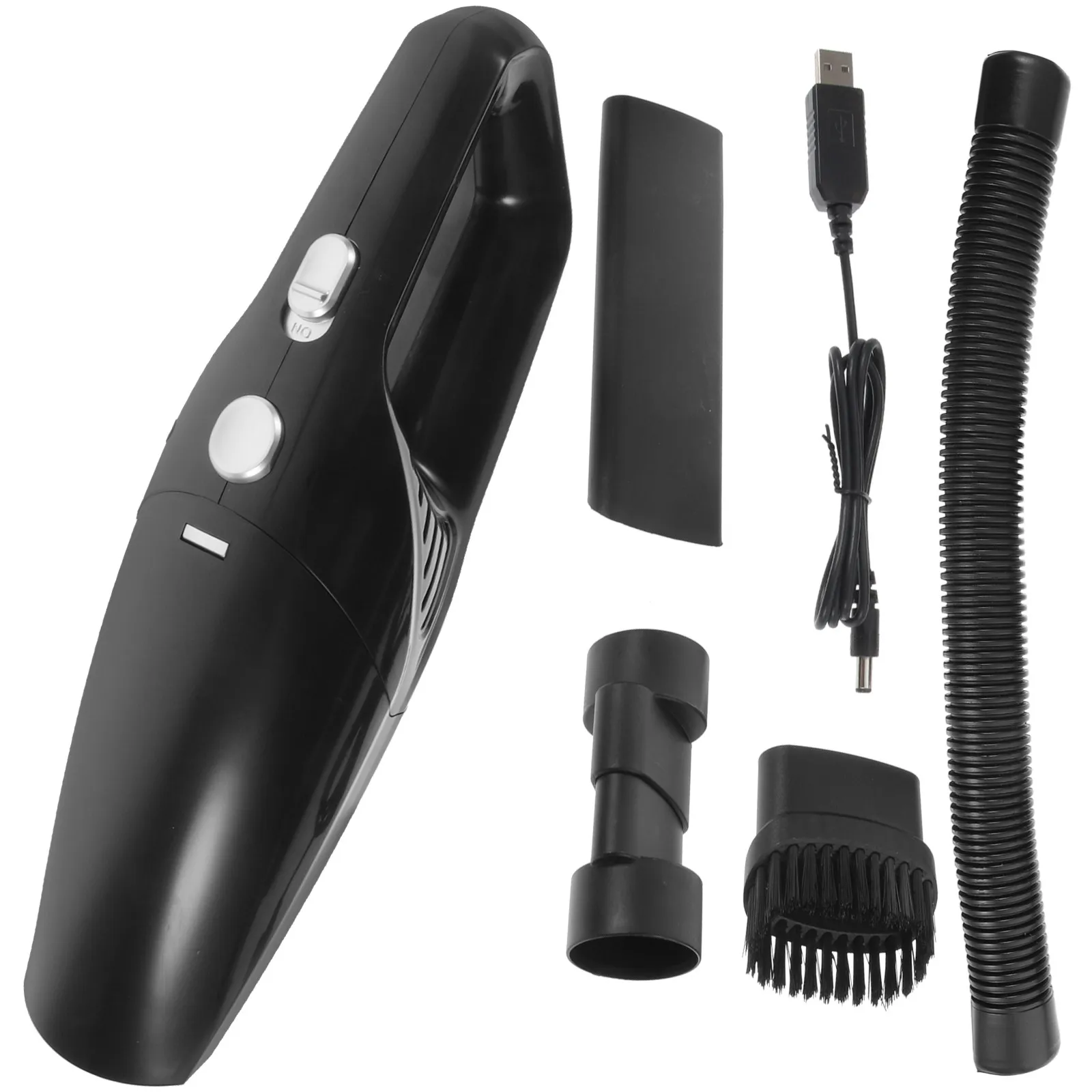 Wireless 12V Car Vacuum Cleaner Powerful 7000Pa Suction Handheld Dual-Use Dry Wet Cleaner Washable Filter Auto Dust