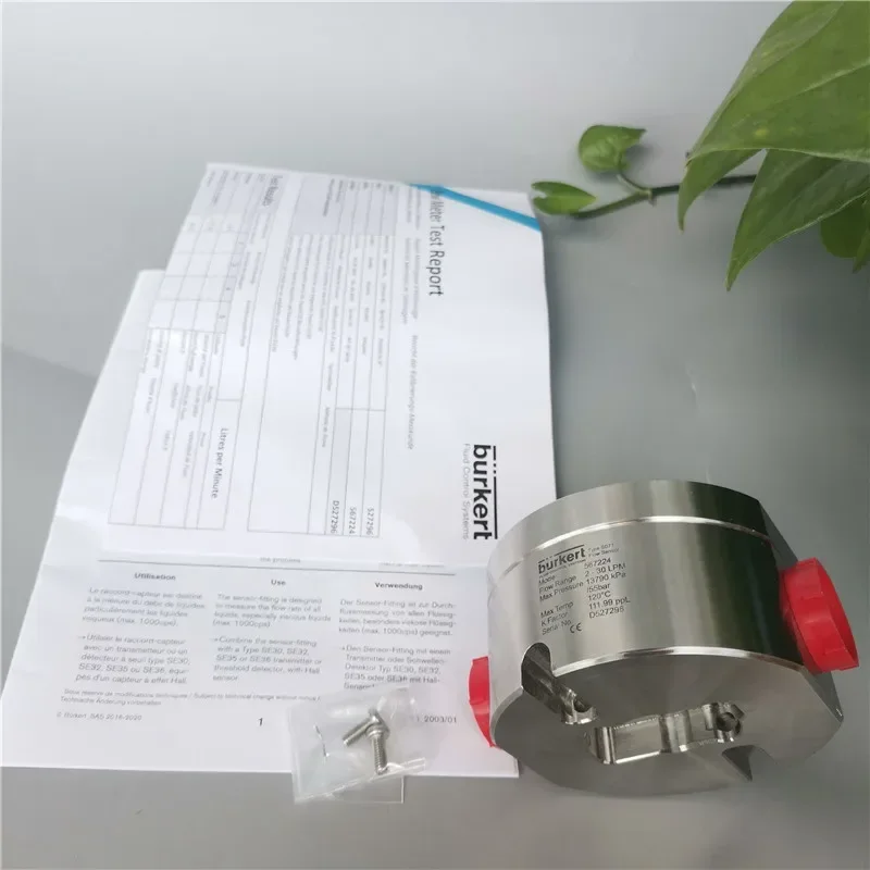 2026.4BurkertS077 Powerleader Elliptical Gear Flowmeter DN15 G1/2 PN1.6Mpa 567224 Order
