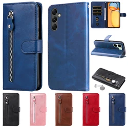 Luxury PU Leather Case for Samsung Galaxy A52s A51 A52 A71 A72 A32 A22 A12 A31 A41 A21s 5G Zipper Card Slot Stand Book Flip Capa