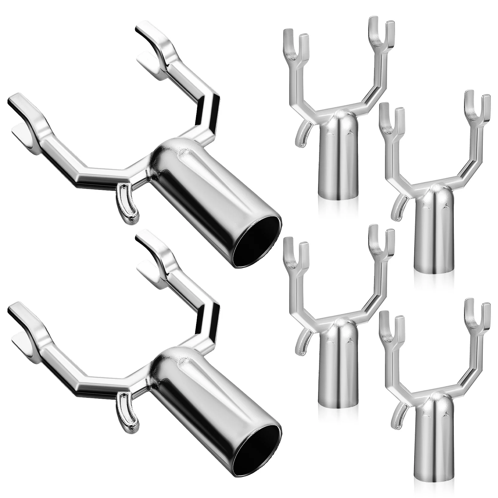 

6pcs 8 Fruit Tree Support Forks Sturdy Plant Braces Garden Orchard Vineyard Decor Branch Ties Stake Crutch Kits Young Trees