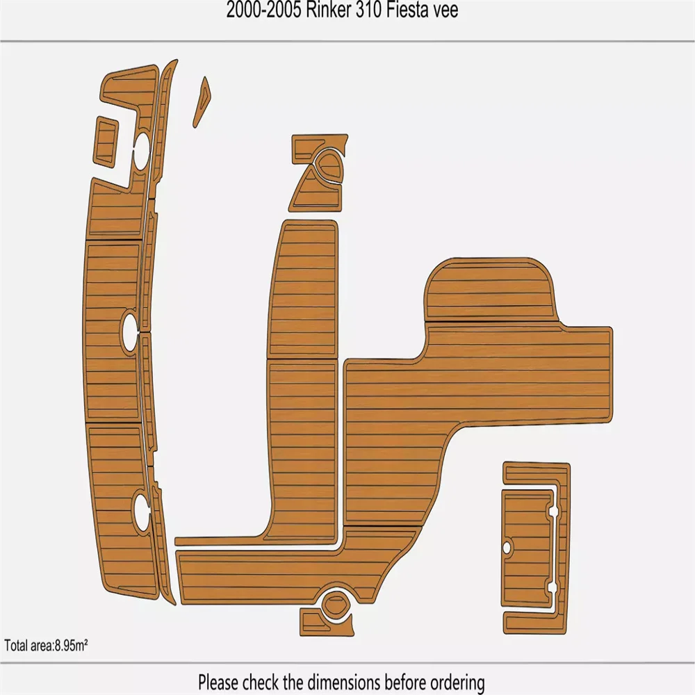 2000-2005 Rinker 310 Fiesta V Cockpit Swim platform 1/4