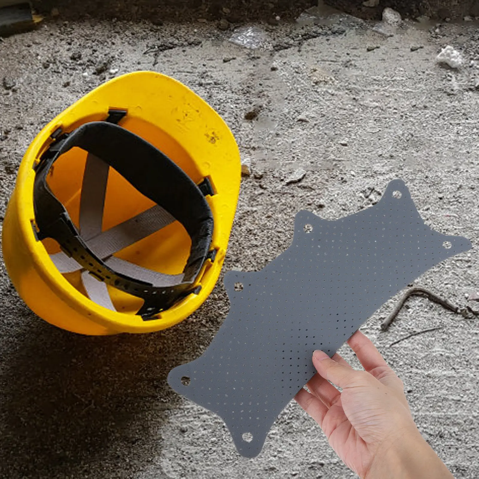 

Набор из 3 моющихся впитывающих пот противоскользящих многоразовых вкладышей для каски, защита от пота для строительных работ, летние, для обеспечения безопасности